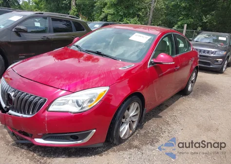 2014 Buick Regal Turbo/E-Assist Premium I из США, поврежденный, VIN 2G4GN5EX6E9284939